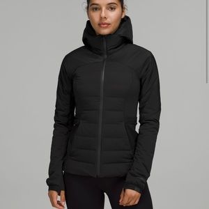 NWT lululemon Down for it All Jacket black 6. Never worn. All tags attached
